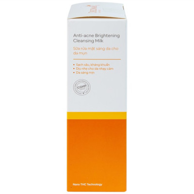 sữa rửa mặt nano thc